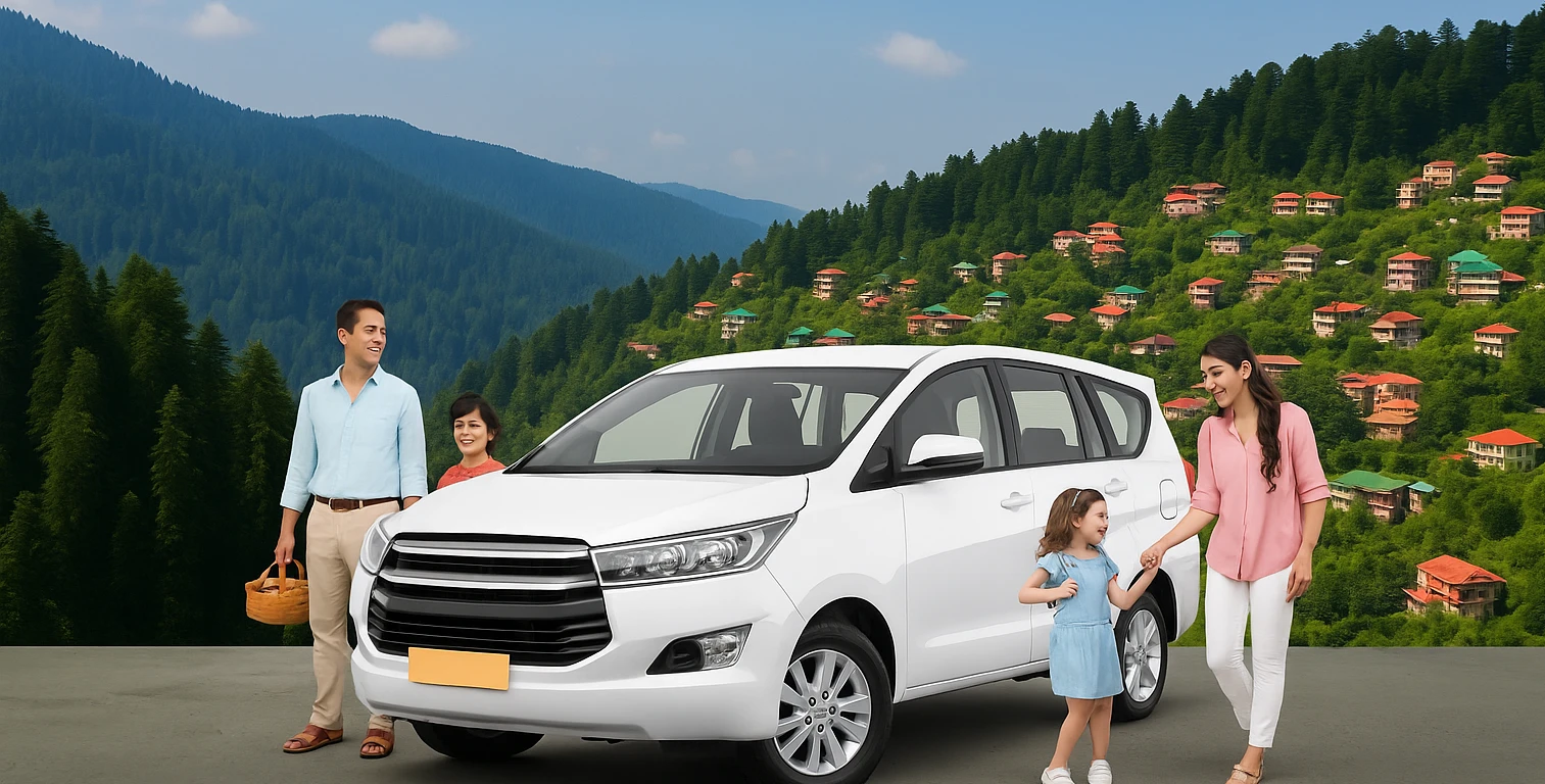 Amb Andaura from Palampur Taxi